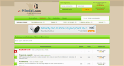 Desktop Screenshot of e-mlodzi.com